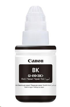 Canon BJ INK GI-490 BK (Black Ink Bottle) (0663C001)