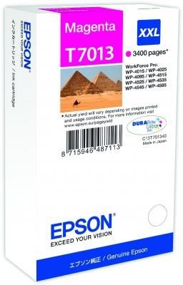 EPSON Ink bar WorkForce-4000/4500 - Magenta XXL - 3400str. (34,2 ml) (C13T70134010)