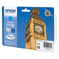 EPSON Ink bar WorkForce-4000/4500 - Cyan L - 800str. (9,6 ml) (C13T70324010)