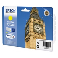 EPSON Ink bar WorkForce-4000/4500 - Yellow L - 800str. (9,6 ml) (C13T70344010)