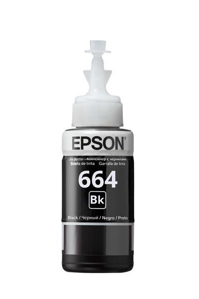 Inkoust Epson T6641 Black - originální