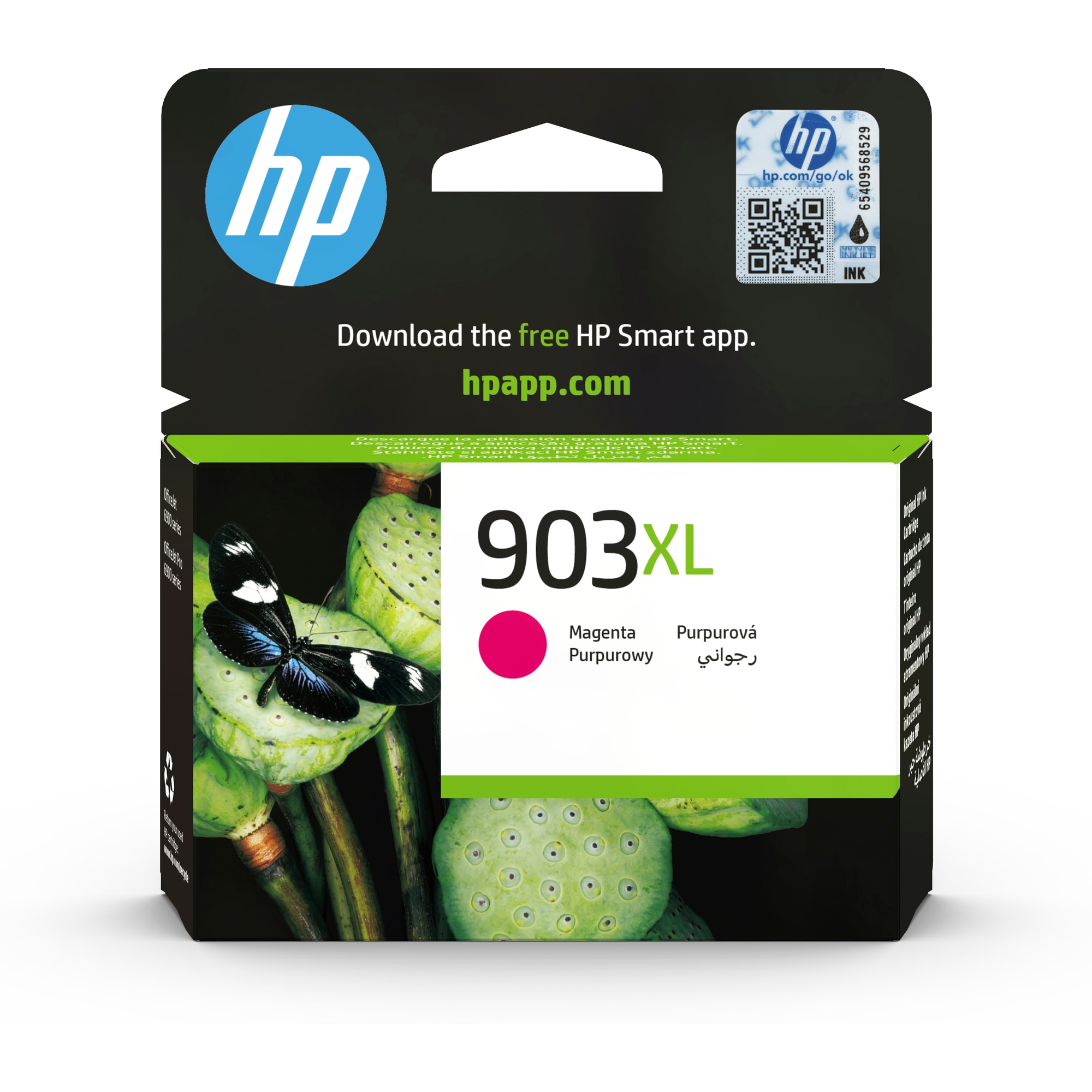 HP 903XL High Yield Magenta Original Ink Cartridge (T6M07AE#BGY)