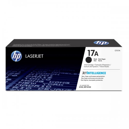 HP 17A Black Original LaserJet Toner Cartridge (CF217A) (1,600 pages)