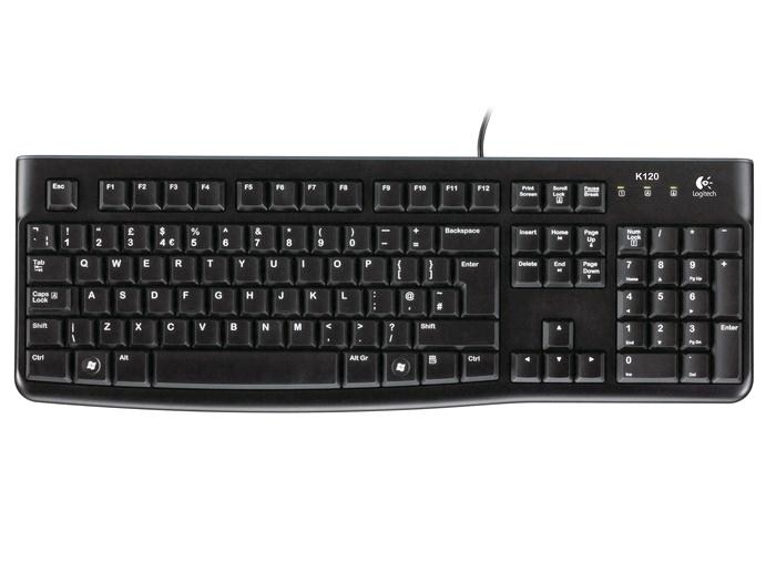 Logitech klávesnice Keyboard K120 for Business, CZ (920-002641)