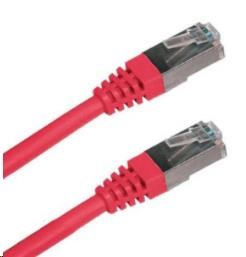 XtendLan patch kabel Cat6A, SFTP, LS0H - 1m, červený PK_6ASFTP010red