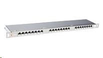 Solarix Patch panel 24xRJ45 CAT6 STP s vyvazovací lištou 0,5U SX24HD-6-STP-SL 24000147