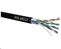 Solarix SXKD-5E-FTP-PE FTP, CAT 5e, 305m, černý