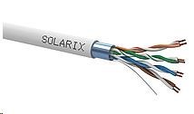 Instalační kabel Solarix FTP, Cat5E, licna, PVC, box 305m SXKL-5E-FTP-PVC-GY 27800401