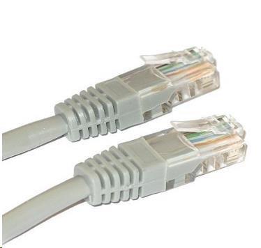 XtendLan patch kabel Cat6, UTP - 2m, šedý PK_6UTP020grey