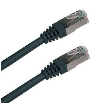 XtendLan patch kabel Cat5E, FTP - 3m, černý PK_5FTP030 black