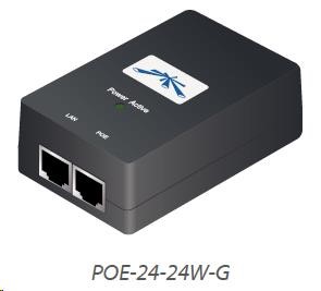 UBNT POE-24-24W-G [Gigabit PoE adaptér, 24V/1A (24W), vč. napájecího kabelu]