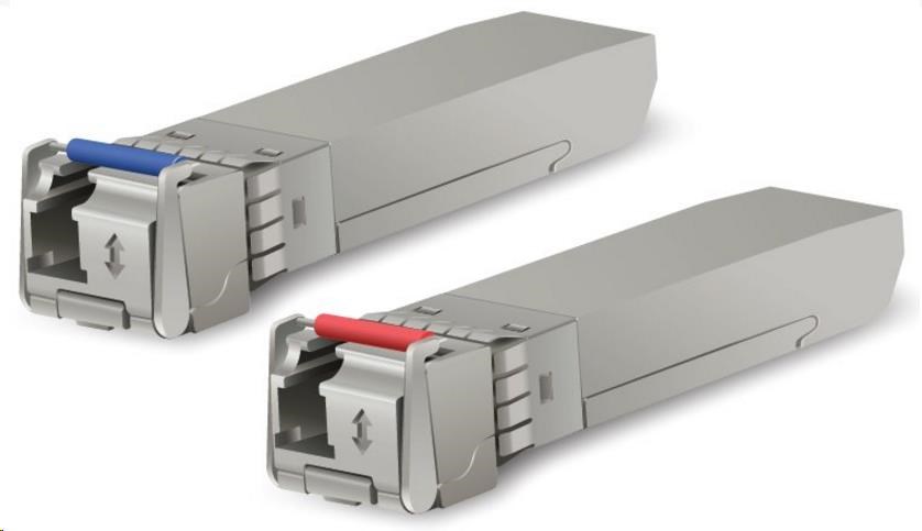 UBNT U Fiber UF-SM-10G-S, 2-PACK [2ks (1 pár) SFP 10G WDM modulů, Single-Mode, BiDi, LC konektor]