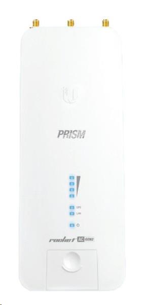 UBNT airMAX Rocket5 AC PRISM Gen2 [airPRISM, AP/Client, 5150-5875 MHz, 802.11ac, 27dBm, 2xRSMA, 1xGPS] (RP-5AC-Gen2)