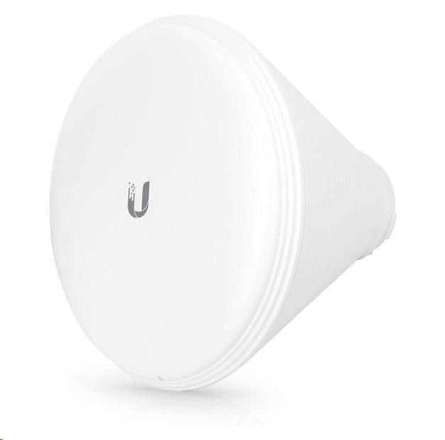 UBNT PrismStation anténa 30° [5GHz anténa typu horn s vyzařovacím symetrickým úhlem 30°, zisk 2x19dBi] (PrismAP-5-30)