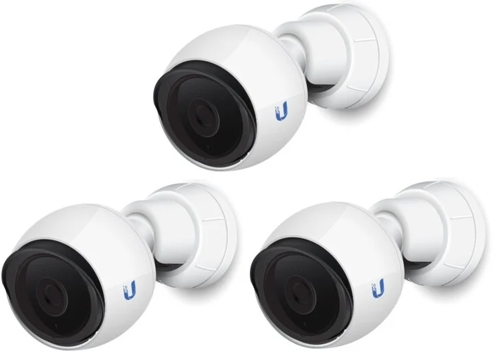 UBNT UVC-G4-Bullet-3 [3-pack, 4Mpix, 24fps, H.264, 4mm, PoE, IR 5m, úhel záběru 86°]