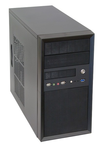 CHIEFTEC skříň Mesh Series/uATX, CT-01B, 350W, Black, USB 3.0 (CT-01B-350GPB)