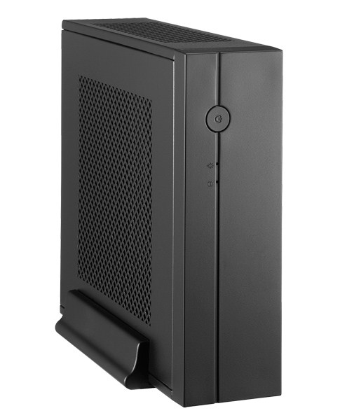 CHIEFTEC skříň Compact Series/mini ITX, IX-01B-OP, Black, bez zdroje