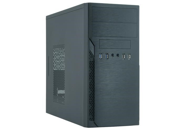 CHIEFTEC skříň Elox Series / Minitower, HO-12B, 350W, Black HO-12B-350GPB