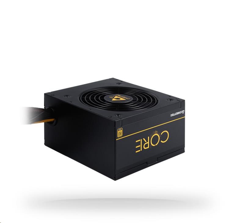 CHIEFTEC zdroj Core Series BBS-600S, 600W, PFC, 12cm fan, 80+ Gold