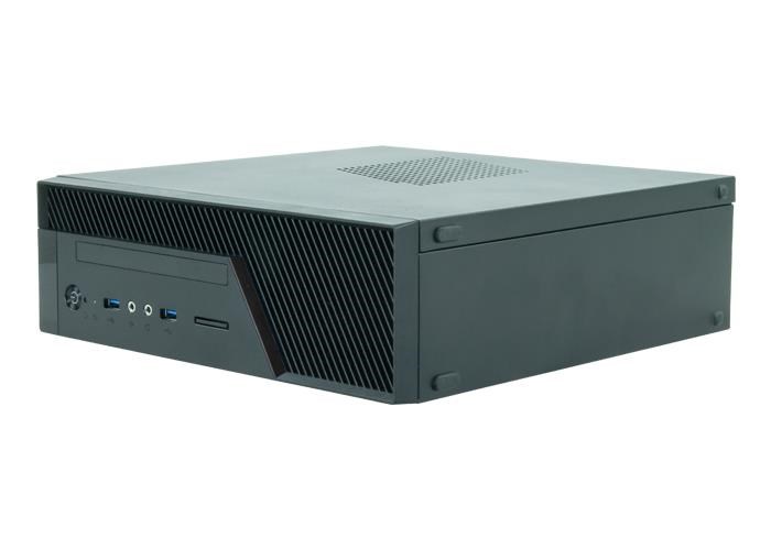 CHIEFTEC skříň Uni Series/mini ITX, BU-12B, Black, zdroj GPF-300P (300W 80+ Bronze)