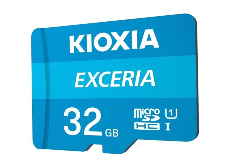 KIOXIA Exceria microSD card 32GB M203, UHS-I U1 Class 10 LMEX1L032GG2