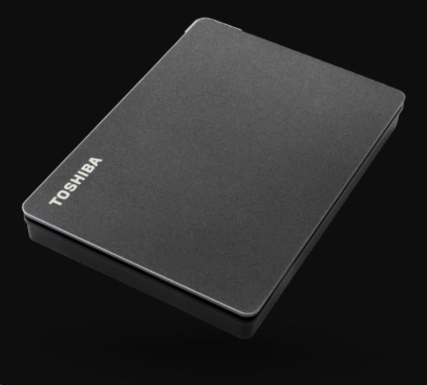 TOSHIBA Externí HDD CANVIO GAMING 2TB, USB 3.2 Gen 1, černá / black HDTX120EK3AA