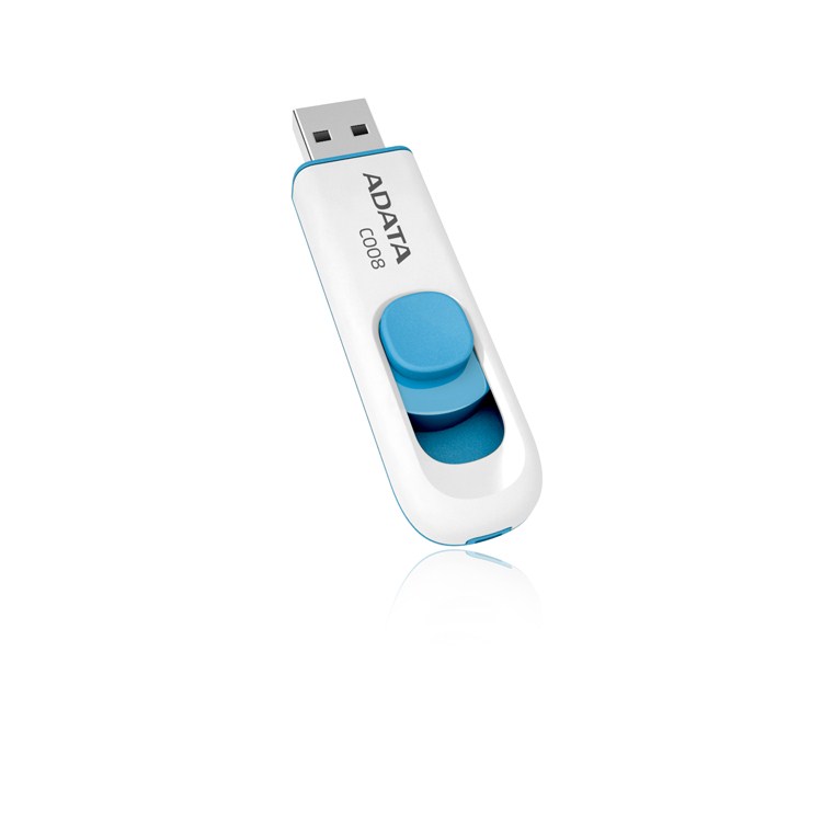 ADATA Flash Disk 32GB USB 2.0 Classic C008, bílý (AC008-32G-RWE)