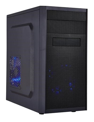 EUROCASE skříň MC X203 EVO black, micro tower, without fans, 2x USB 2.0, 1x USB 3.0 (without splitter) (MCX203B00-EVO)