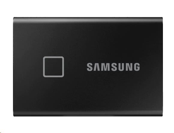 Samsung Externí SSD disk T7 touch - 2 TB - černý MU-PC2T0K/WW