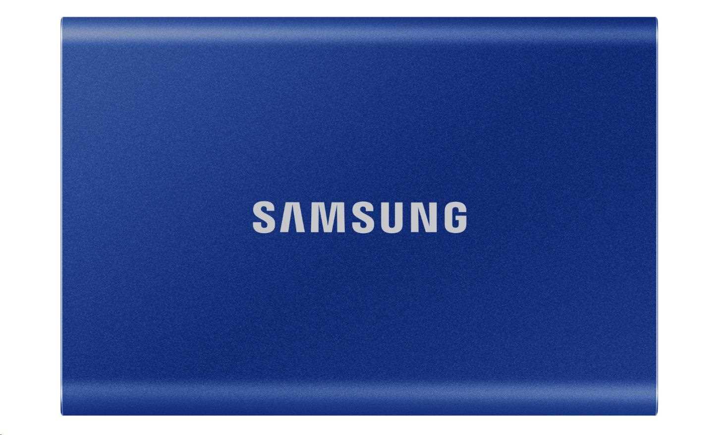 Samsung Externí SSD disk T7 - 1TB - modrý MU-PC1T0H/WW