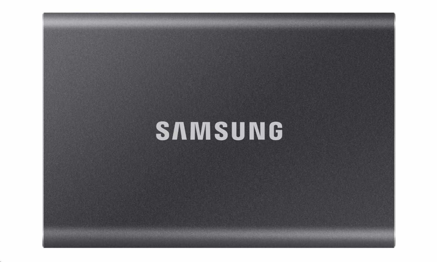 Samsung Externí SSD disk T7 - 1TB - černý MU-PC1T0T/WW