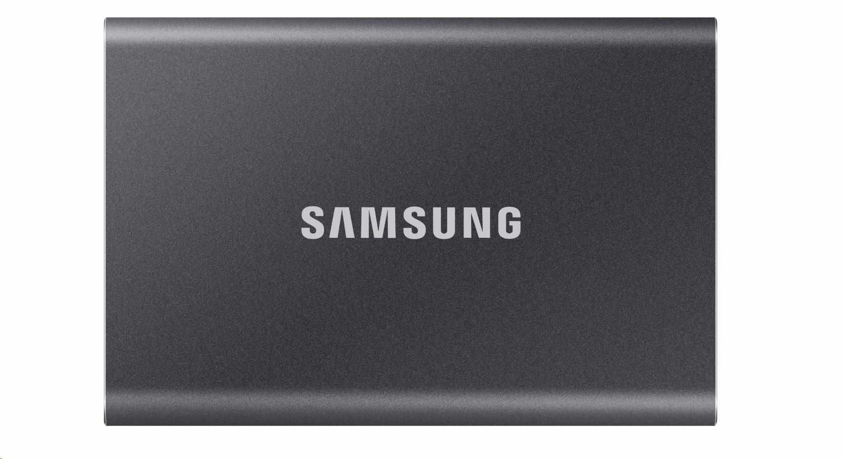 Samsung Externí SSD disk T7 - 2TB - černý MU-PC2T0T/WW