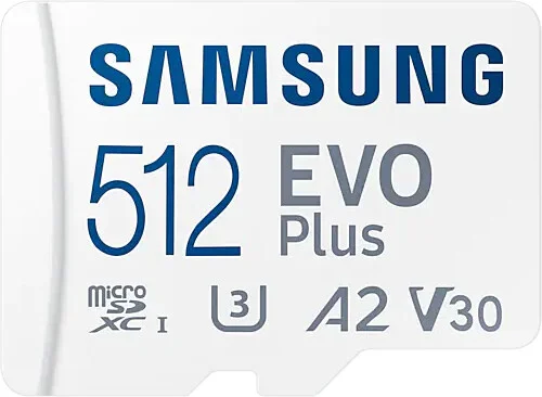 Samsung micro SDXC karta 512 GB EVO Plus + SD adaptér MB-MC512KA/EU