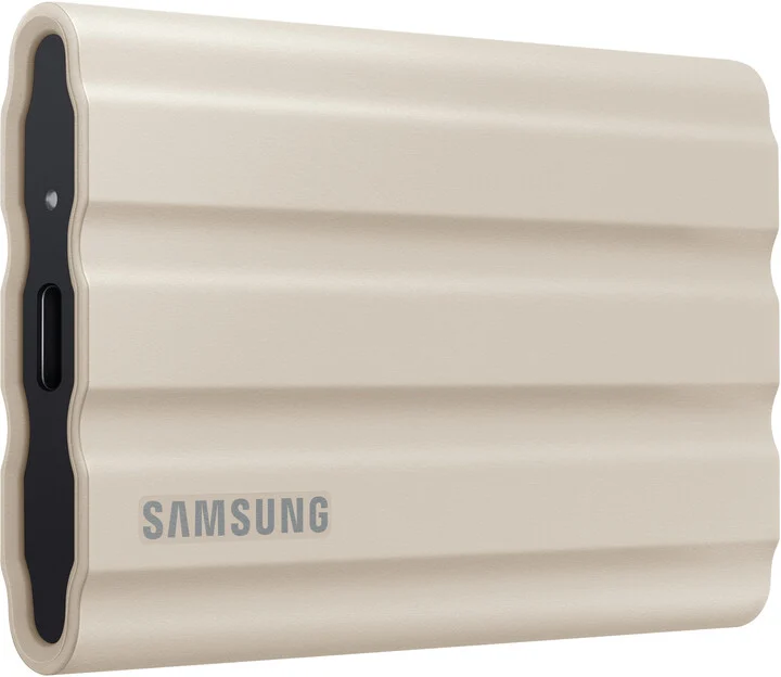 Samsung Externí SSD disk T7 Shield - 2 TB - voděodolný, prachuvzdorný, odolný pádu ze 3m, USB3.2 Gen2,stupen krytí IP65 MU-PE2T0K/EU