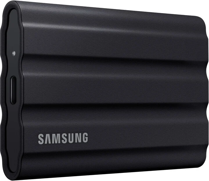 Samsung Externí SSD disk T7 Shield - 2 TB - voděodolný, prachuvzdorný, odolný pádu ze 3m, USB3.2 Gen2,stupen krytí IP65 MU-PE2T0S/EU