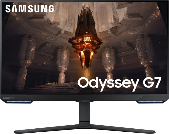 SAMSUNG MT LED LCD Gaming Smart Monitor 32" Odyssey G70B - rovný,IPS,3840x2160,144Hz,1ms,BT,Wifi,Pivot LS32BG700EUXEN