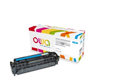 OWA Armor toner pro HPColor Laserjet Pro M476, 2700 Stran, CF381A, modrá/cyan (K15750OW)