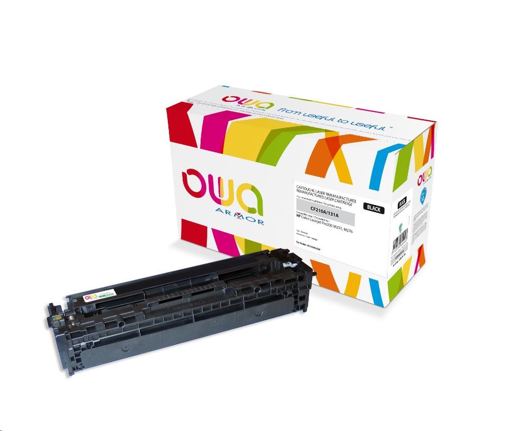 OWA Armor toner pro HPColor Laserjet Pro200 M251, M276, 1600 Stran, CF210A, černá (K15591OW)