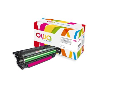 OWA Armor toner pro HPColor Laserjet Ese CM4540, 12500 Stran, CF033A, červená/magenta (K15815OW)