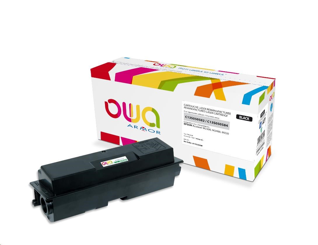 OWA Armor toner pro EPSONAL M2400, 8000 Stran, C13S050582, černá (K15550OW)