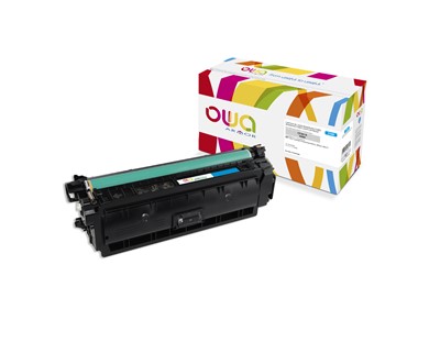 OWA Armor toner pro HPColor Laserjet Ese M552, M553, MFP M577, 5000 Stran, CF361A, modrá/cyan (K15857OW)