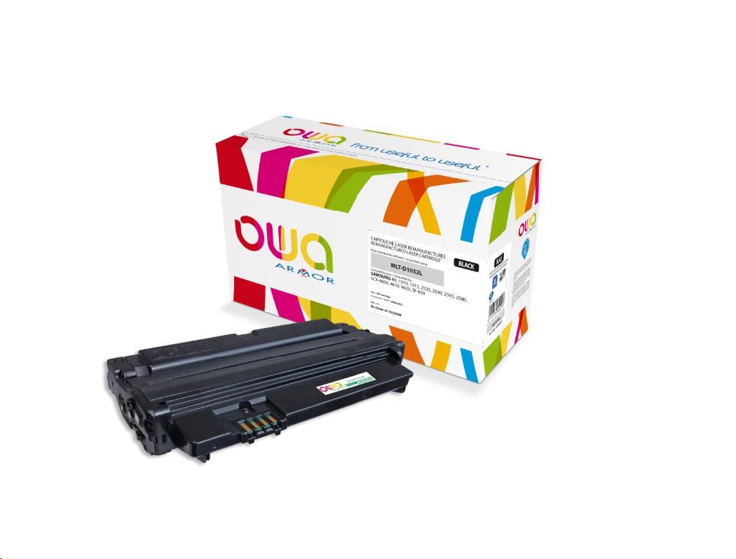 OWA Armor toner pro SAMSUNGML1910, 1915, 2525, SCX-4600, SCX-4610, SCX-4623, SF-650, 2500 Stran, MLTD1052L, černá (K15353OW)