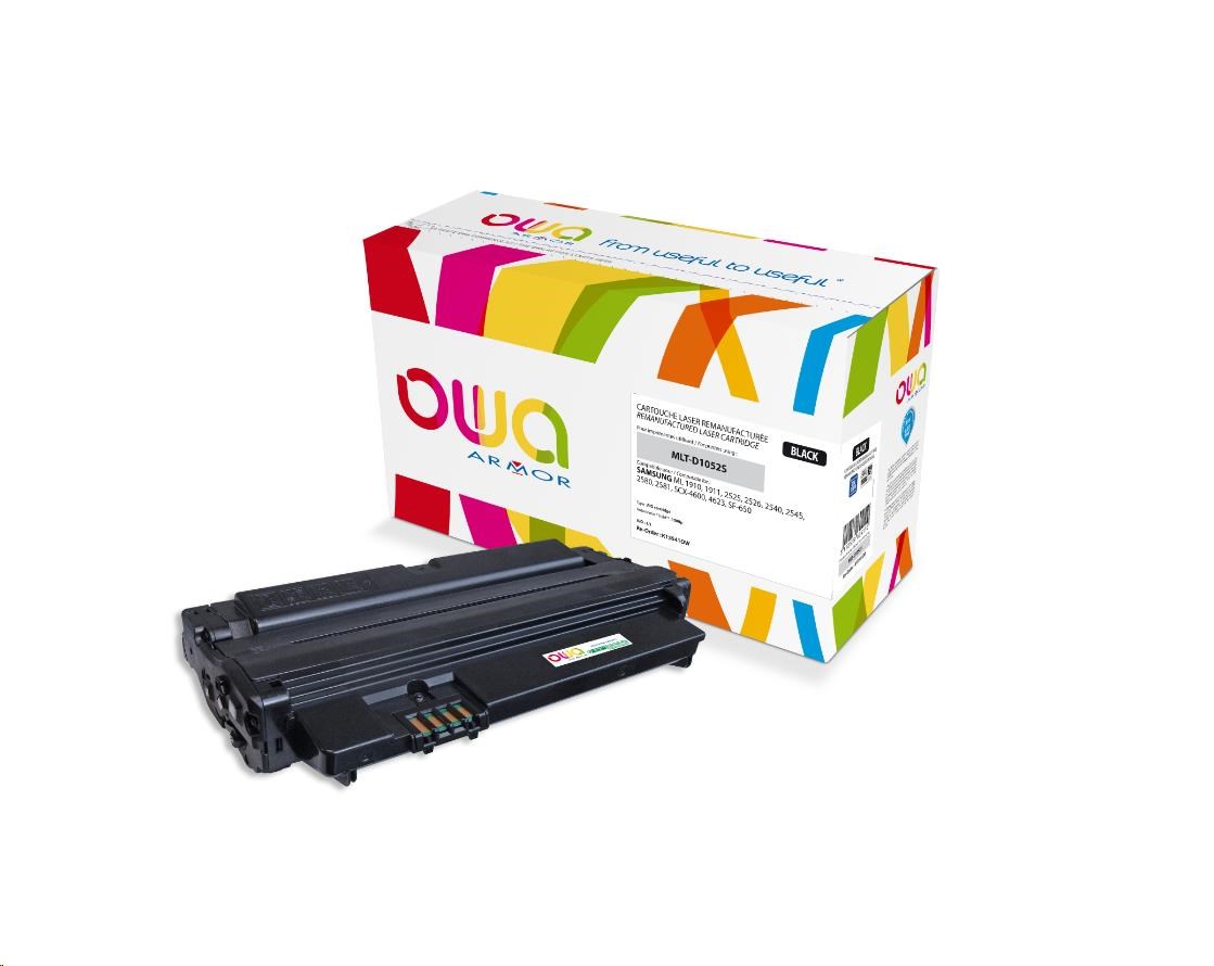 OWA Armor toner pro SAMSUNGML1910, 1911, 2525, SCX-4600, SCX-4623, SF-650, 1500 Stran, MLTD1052S, černá (K15541OW)