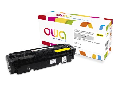 OWA Armor toner pro HPColor Laserjet Pro M377, M452, M477, 2300 Stran, CF412A, Yellow (K15945OW)