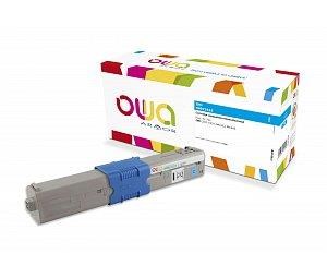 OWA Armor toner pro OKI C301, C321, MC332, MC342, 1500p, 44973535, modrá/cyan K18018OW