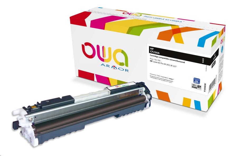 OWA Armor toner pro HP LJ Pro M203, M227, 1600 stran, CF230A, černá/black K16048OW