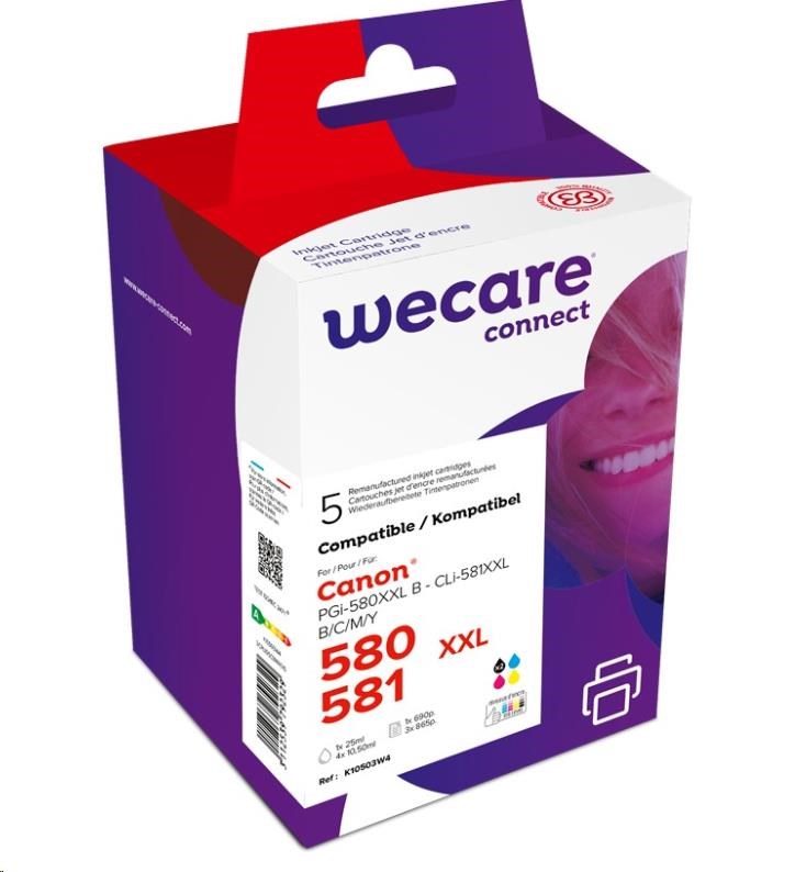 WECARE Canon CLi-581XXL - kompatibilní