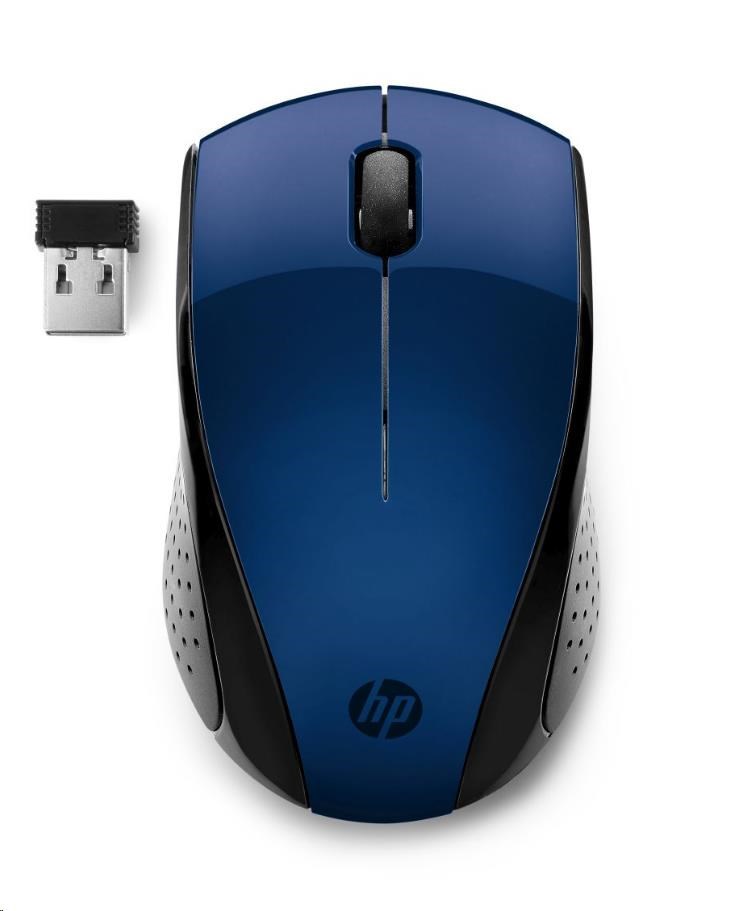 HP myš - 220 Mouse, wireless, blue 7KX11AA#ABB