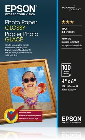 EPSON Paper Photo Glossy 10x15cm 100 sheet (C13S042548)