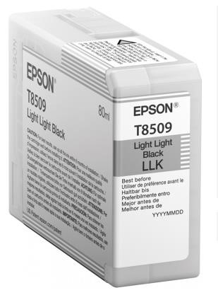 EPSON ink čer ULTRACHROME HD - Light Light Black - T850900 (80 ml) (C13T850900)